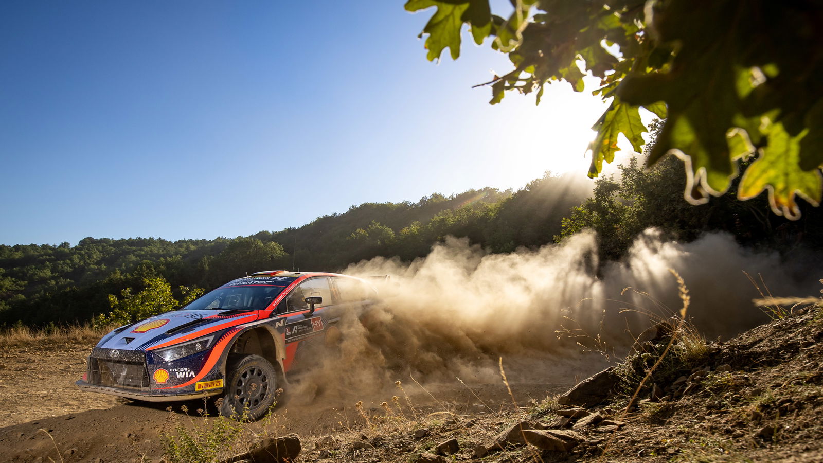 Neuville heads historic Hyundai podium lock-out in Greece